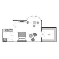 Luxury Master Bedroom Suite Floor Plan