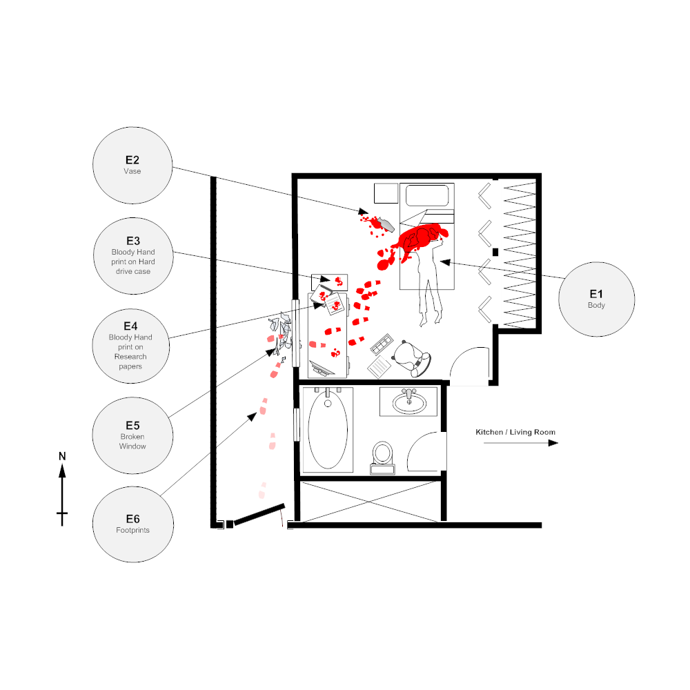 Example Image: Crime Scene - Apartment 