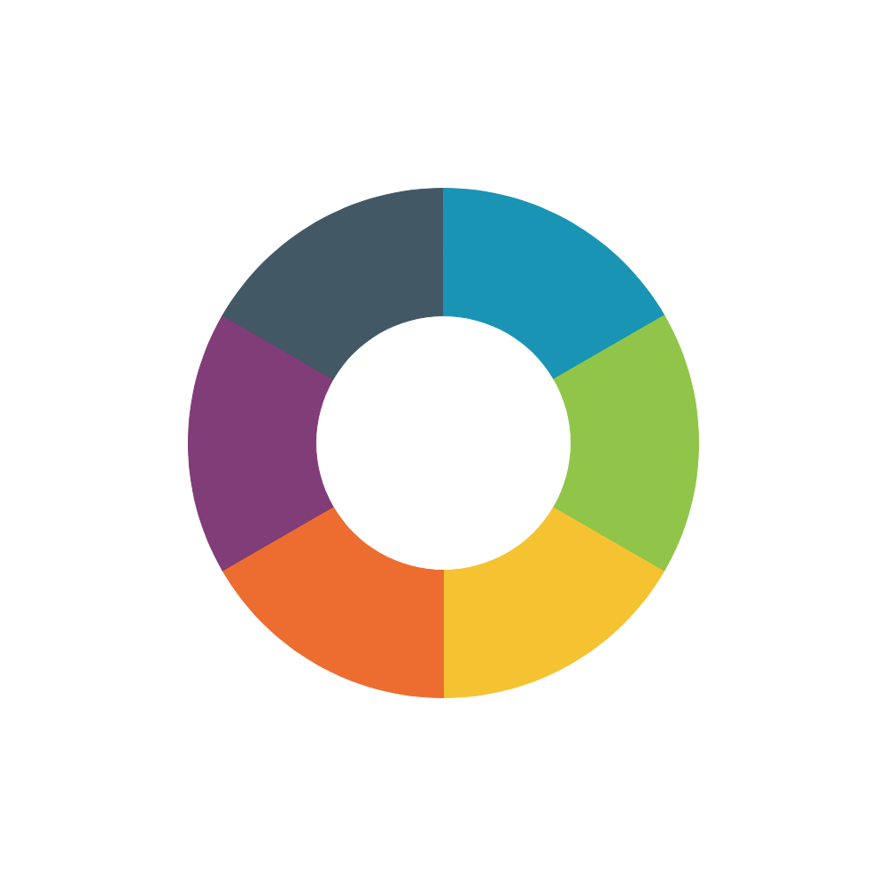 Example Image: 6-Piece Donut Diagram
