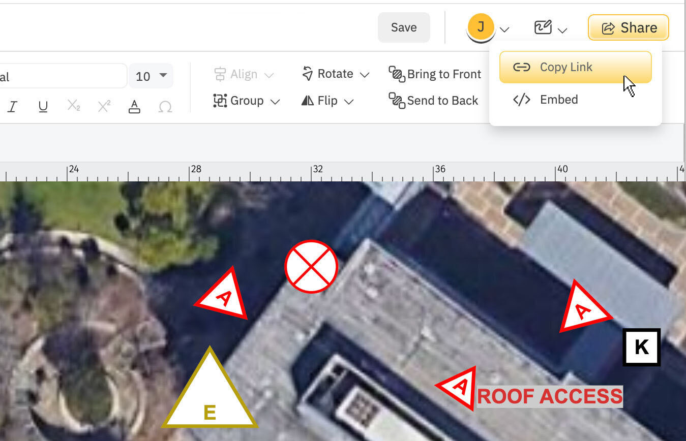 Share your fire pre-plan and collaborate with your team