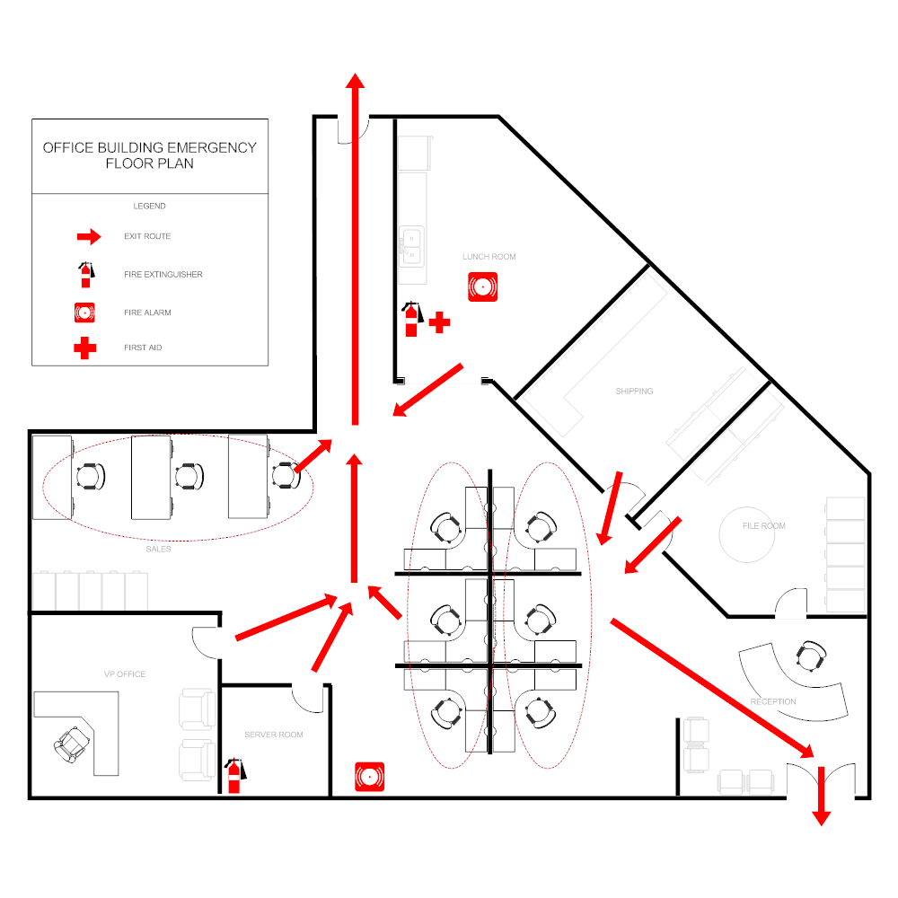 Example Image: Office Evacuation Plan