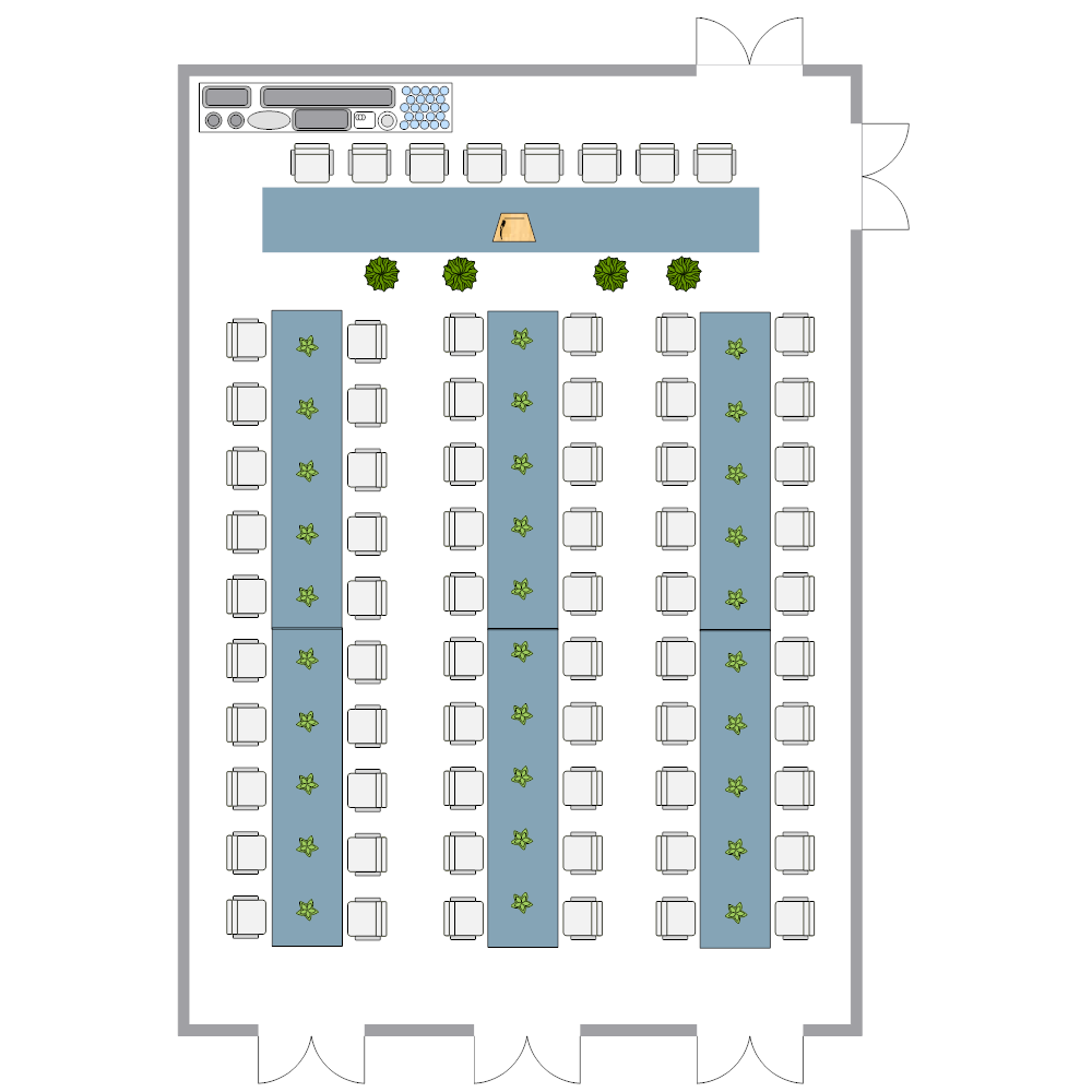 Example Image: Banquet Room Layout