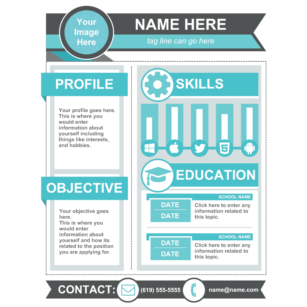 Example Image: Resume 01