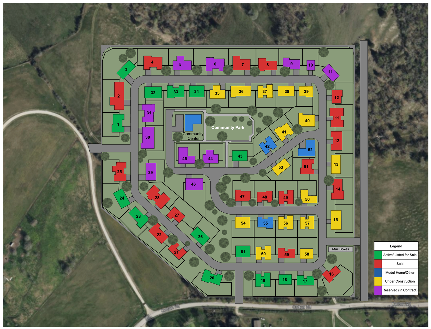 Site plan example