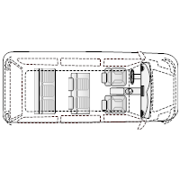 Minivan - 1 (Elevation View)